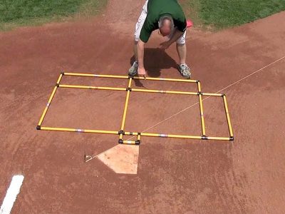 Photo: Batter's box template